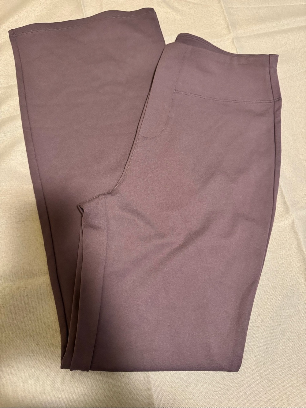 HALARA Women's Flare Pants in Plum